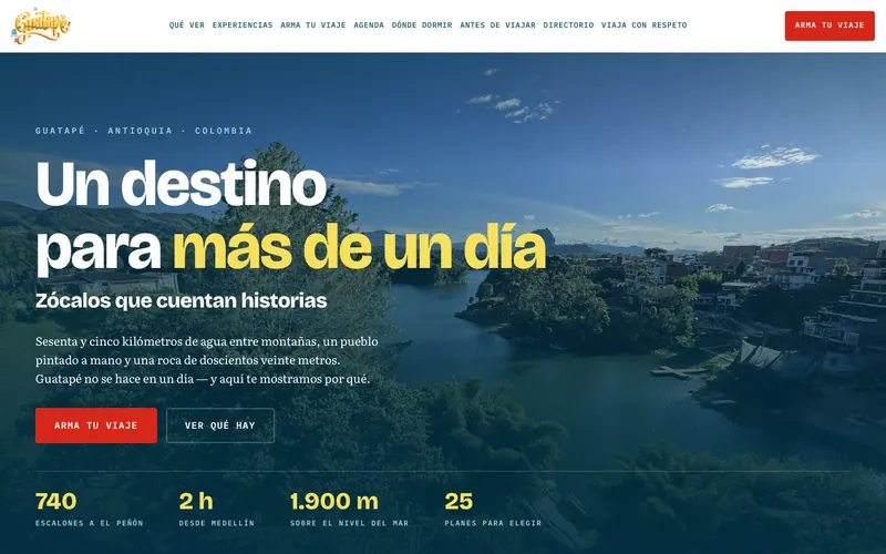 Sitio de Destino Guatapé